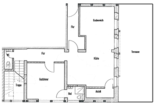 Grundriss Eg Forsthaus
